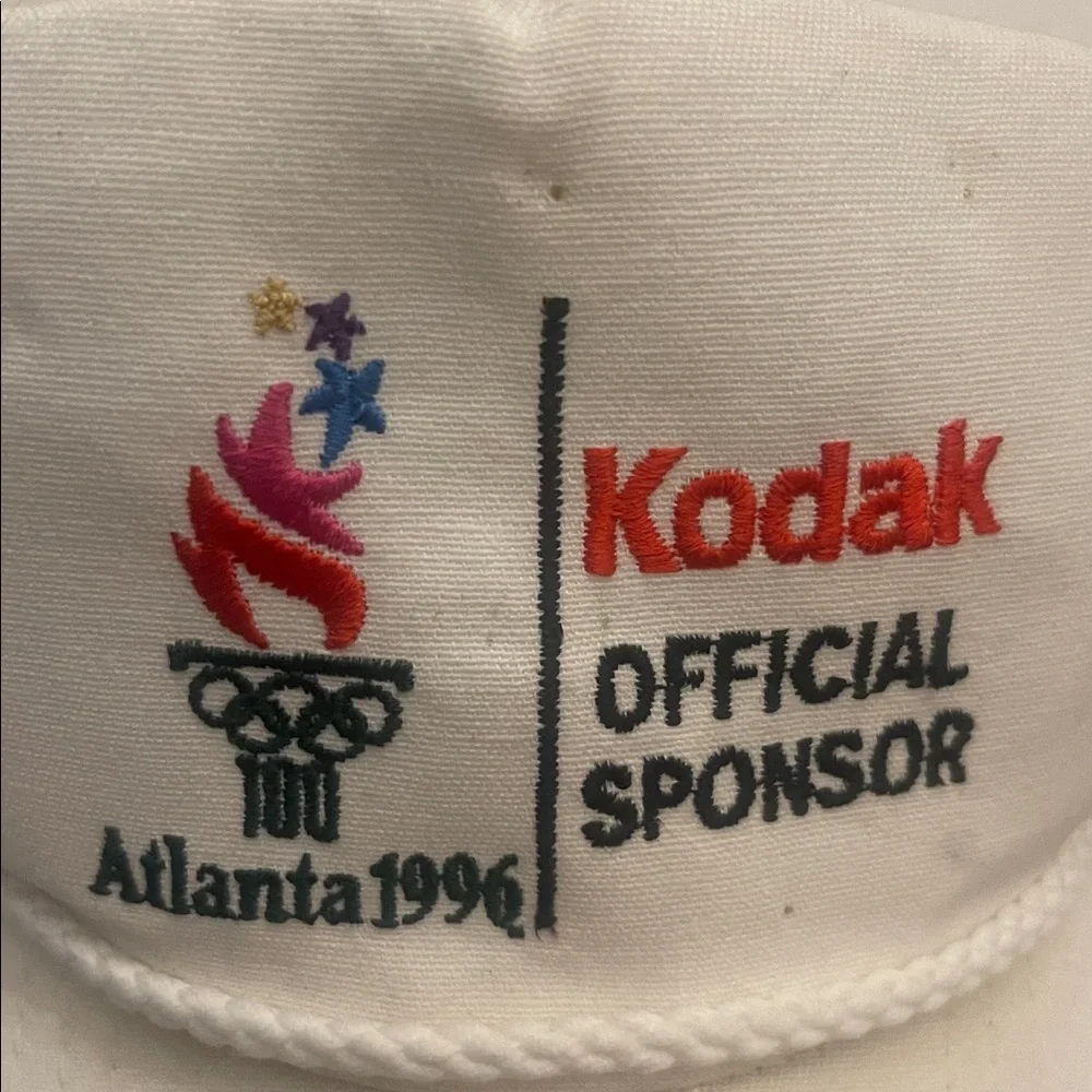 Vintage Kodak 1992 Olympic Games Sponsor Hat